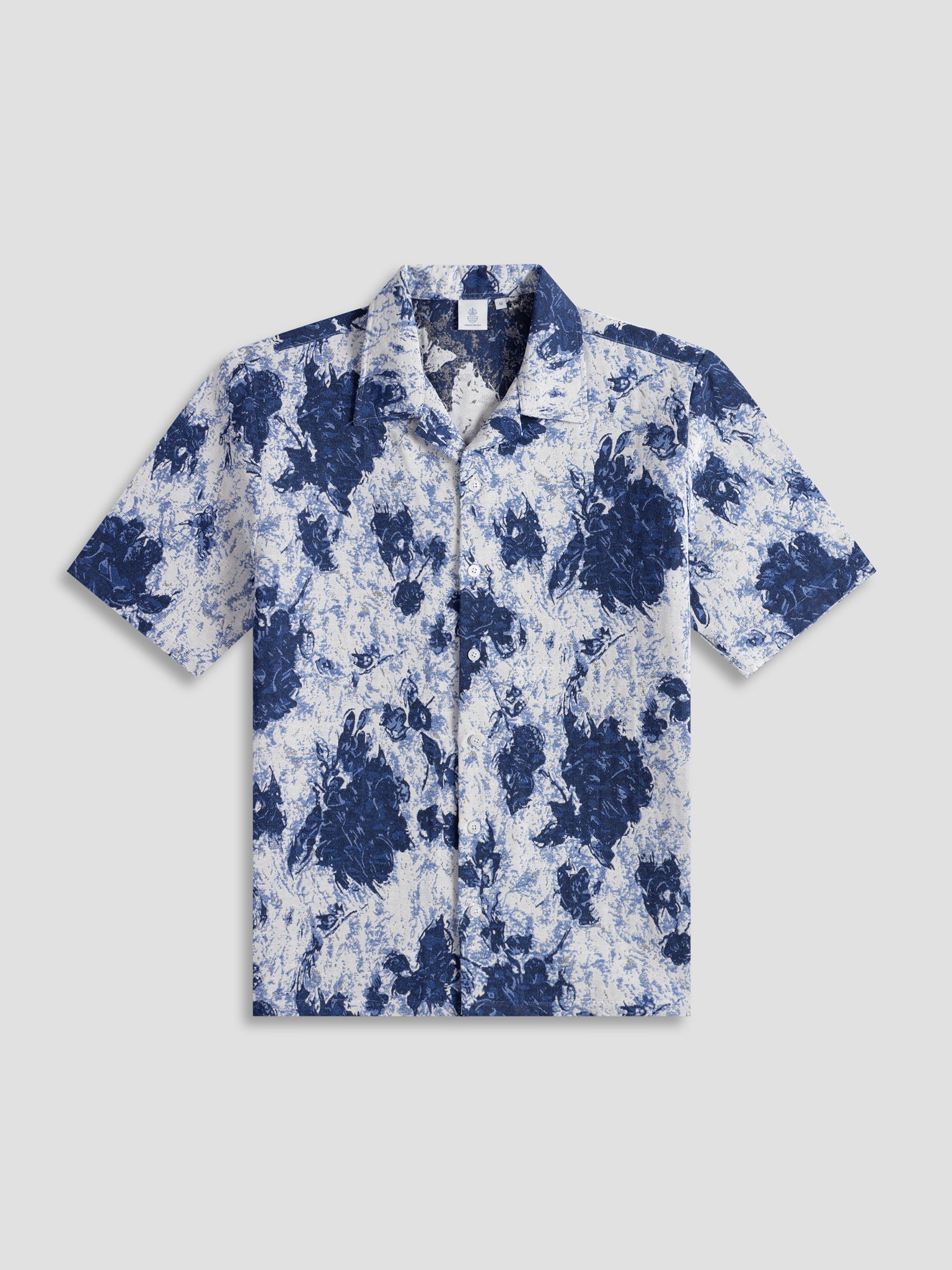 LAW OF THE SEA ÉCLAT JACQUARD SHIRT Dutch Blue