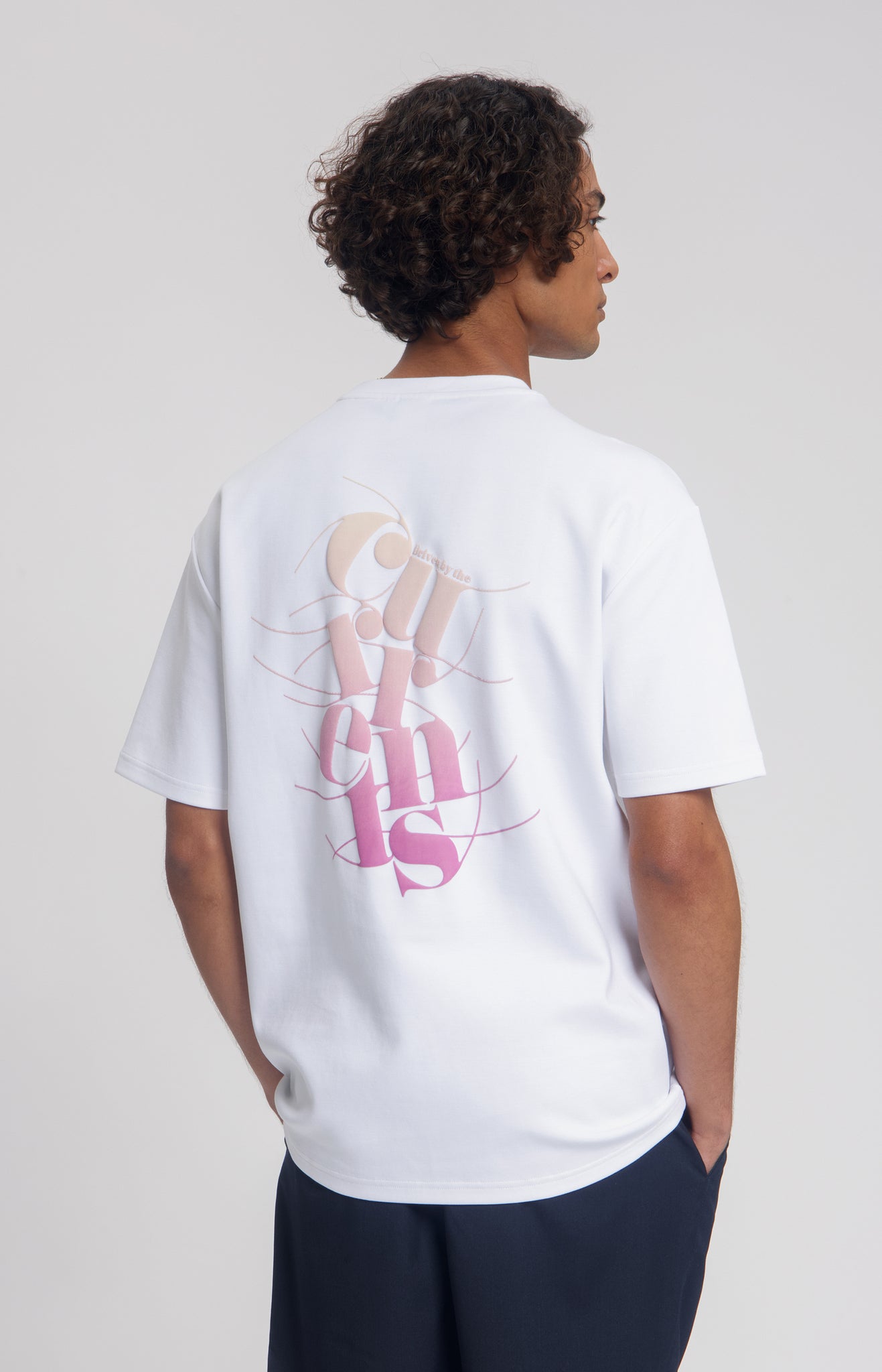 LAW OF THE SEA CURRENTS ARTWORK TEE Bright White