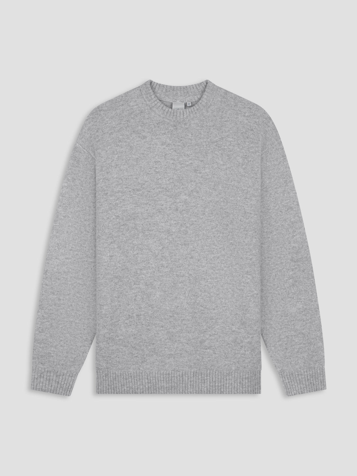 LAW OF THE SEA DANU KNITTED CREWNECK Grey Melange