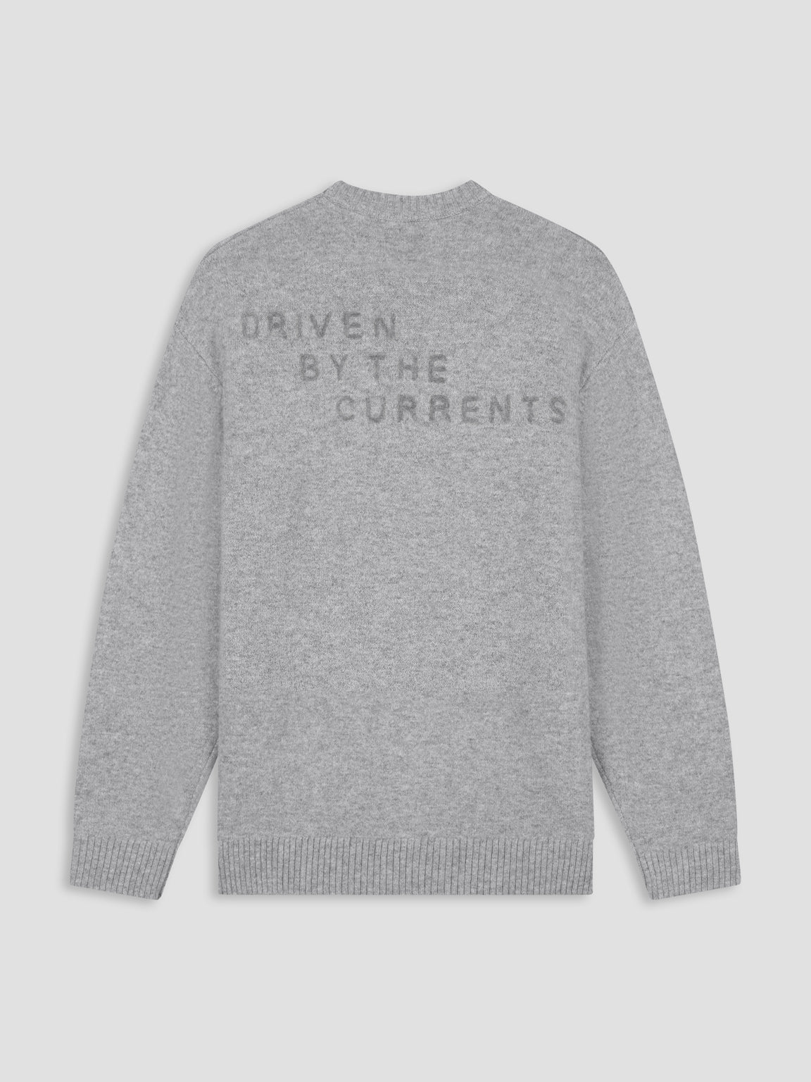 LAW OF THE SEA DANU KNITTED CREWNECK Grey Melange