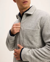 Afbeelding in Gallery-weergave laden, GOOD PEOPLE LEO POLO COLLAR SWEATER Grey Melange