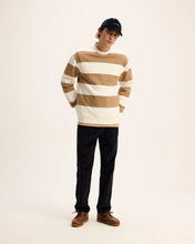 Afbeelding in Gallery-weergave laden, GOODPEOPLE Lien striped sweater Caramel