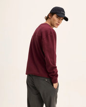 Afbeelding in Gallery-weergave laden, GOOD PEOPLE Loyd Oversized Artwork Sweater Bordeaux