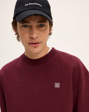 Afbeelding in Gallery-weergave laden, GOOD PEOPLE Loyd Oversized Artwork Sweater Bordeaux