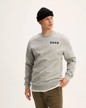 Afbeelding in Gallery-weergave laden, GOOD PEOPLE Lteddy Artwork Sweater Grey Melange