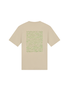 EDMONDS Lamé T-shirt Light Sand