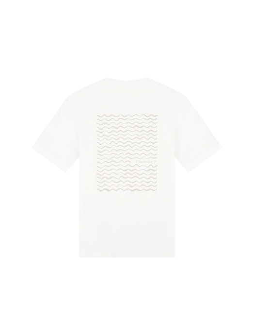 EDMONDS Lamé T-shirt Off-White
