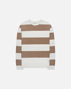 GOODPEOPLE Lien striped sweater Caramel