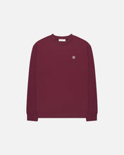 Afbeelding in Gallery-weergave laden, GOOD PEOPLE Loyd Oversized Artwork Sweater Bordeaux