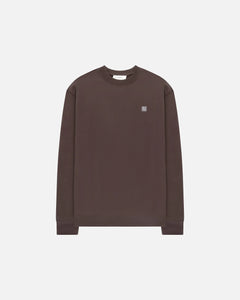GOOD PEOPLE Loyd Oversized Artwork Sweater Brown