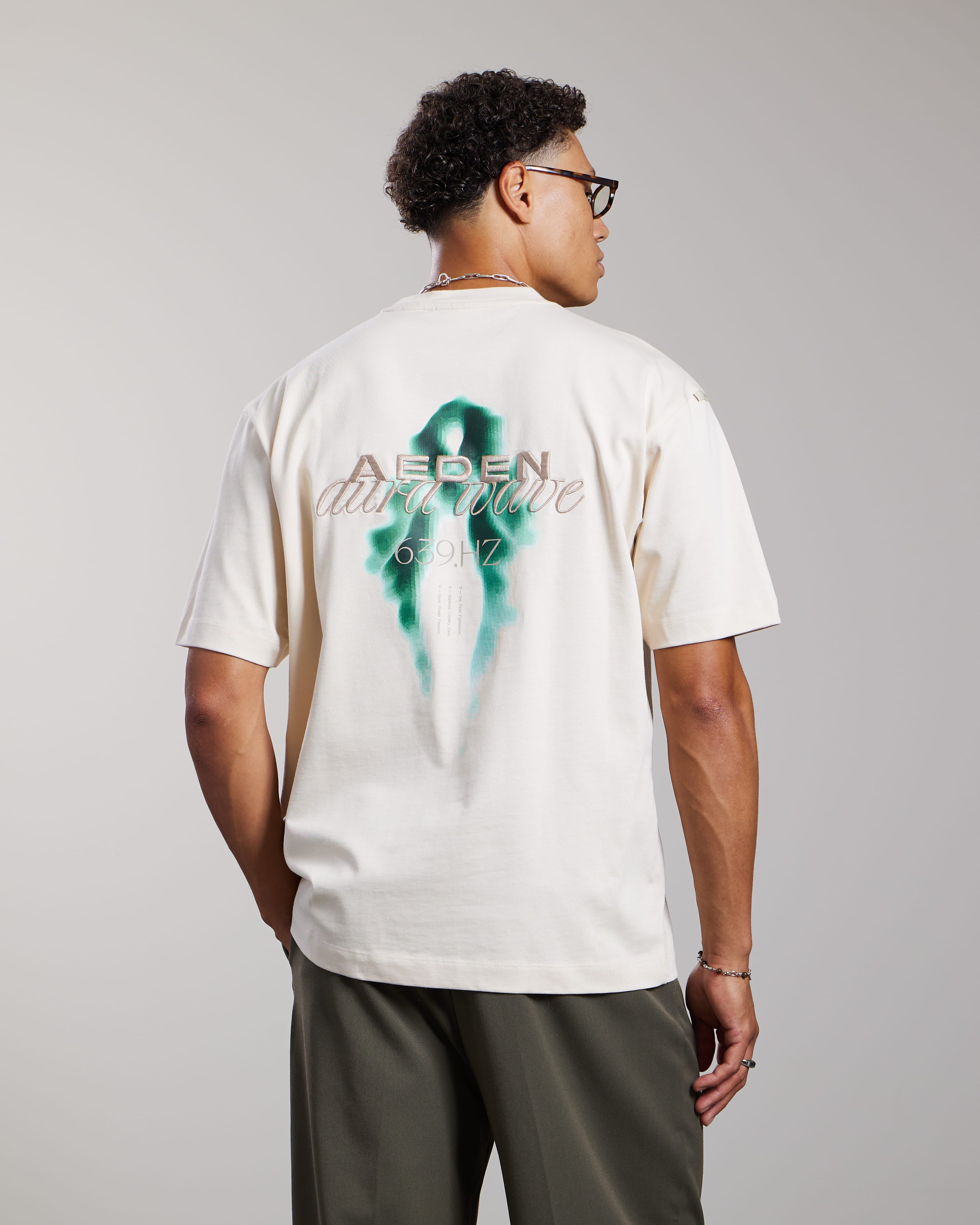 AEDEN LUCIUS TEE WHITE
