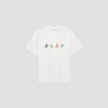 Afbeelding in Gallery-weergave laden, ØLÅF Sans Embro Logo Tee Optical White