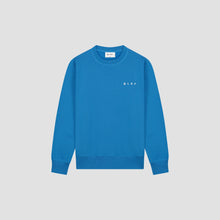 Afbeelding in Gallery-weergave laden, ØLÅF Spiral Face Crewneck Bright Blue