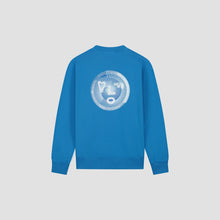 Afbeelding in Gallery-weergave laden, ØLÅF Spiral Face Crewneck Bright Blue