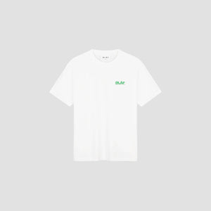 ØLÅF Spunge Logo Tee - Optical White