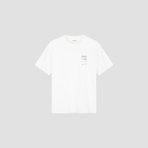 ØLÅF Spray Graphic Tee - Optical White
