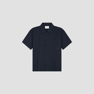 ØLÅF Sun Linen Shirt - Navy