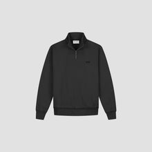 Afbeelding in Gallery-weergave laden, ØLÅF Fine Signature Zip Mock Charcoal