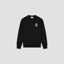 Afbeelding in Gallery-weergave laden, ØLÅF Monogram Graphic Crewneck Black
