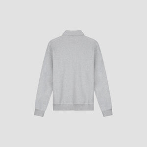 ØLÅF Signature Oversized Polo Heather Grey