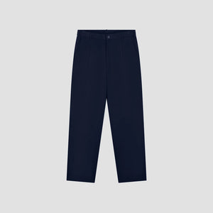 ØLÅF Regular Pleated Pant Navy
