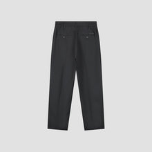 Afbeelding in Gallery-weergave laden, ØLÅF Twill Pleated Pant Charcoal