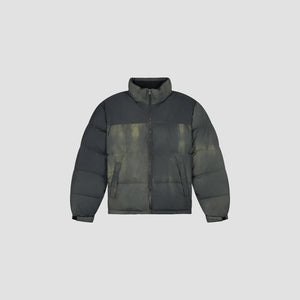 ØLÅF 2-Tone Puffer Jacket Olive Night