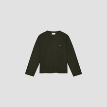 Afbeelding in Gallery-weergave laden, ØLÅF Signature Knitted Crewneck Olive Night