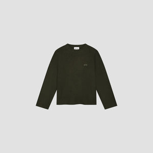 ØLÅF Signature Knitted Crewneck Olive Night