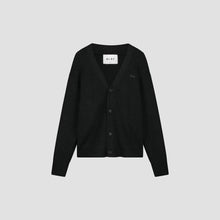 Afbeelding in Gallery-weergave laden, ØLÅF Signature Knitted Cardigan Black