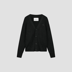 ØLÅF Signature Knitted Cardigan Black