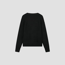 Afbeelding in Gallery-weergave laden, ØLÅF Signature Knitted Cardigan Black