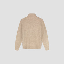 Afbeelding in Gallery-weergave laden, ØLÅF Signature Knitted Zip Mock Hemp