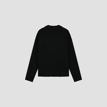 Afbeelding in Gallery-weergave laden, OLAF KNITTED ZIP CARDIGAN   Black