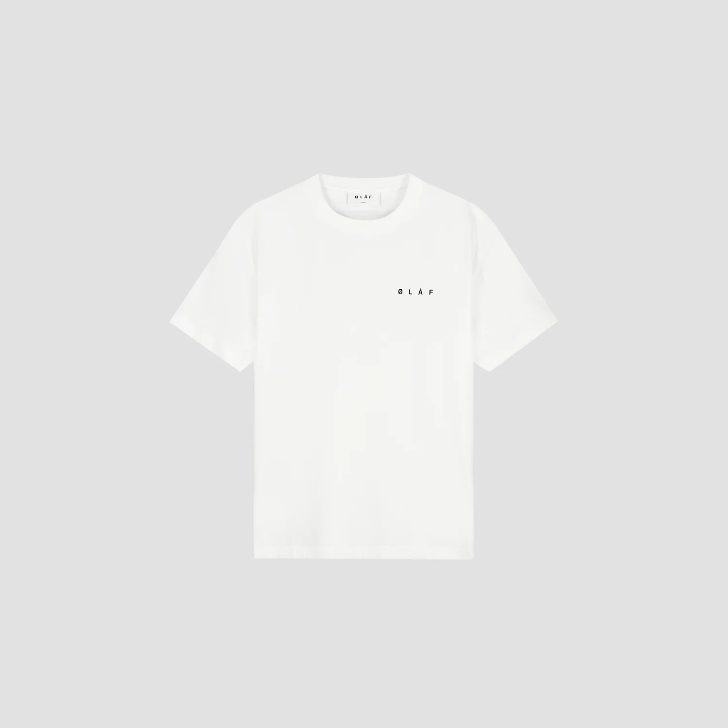 ØLÅF Crafted Fruit Bowl Tee Optical White