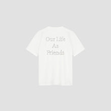 Afbeelding in Gallery-weergave laden, ØLÅF Crafted Friends Tee Optical White