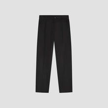 Afbeelding in Gallery-weergave laden, ØLÅF Regular Pleated Pant Black