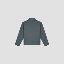 Afbeelding in Gallery-weergave laden, ØLÅF Checked Padded Coach Jacket Navy