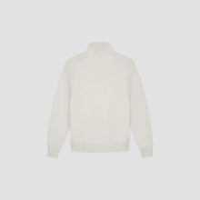 Afbeelding in Gallery-weergave laden, ØLÅF ZIP KNITTED MOCK NECK  Off White