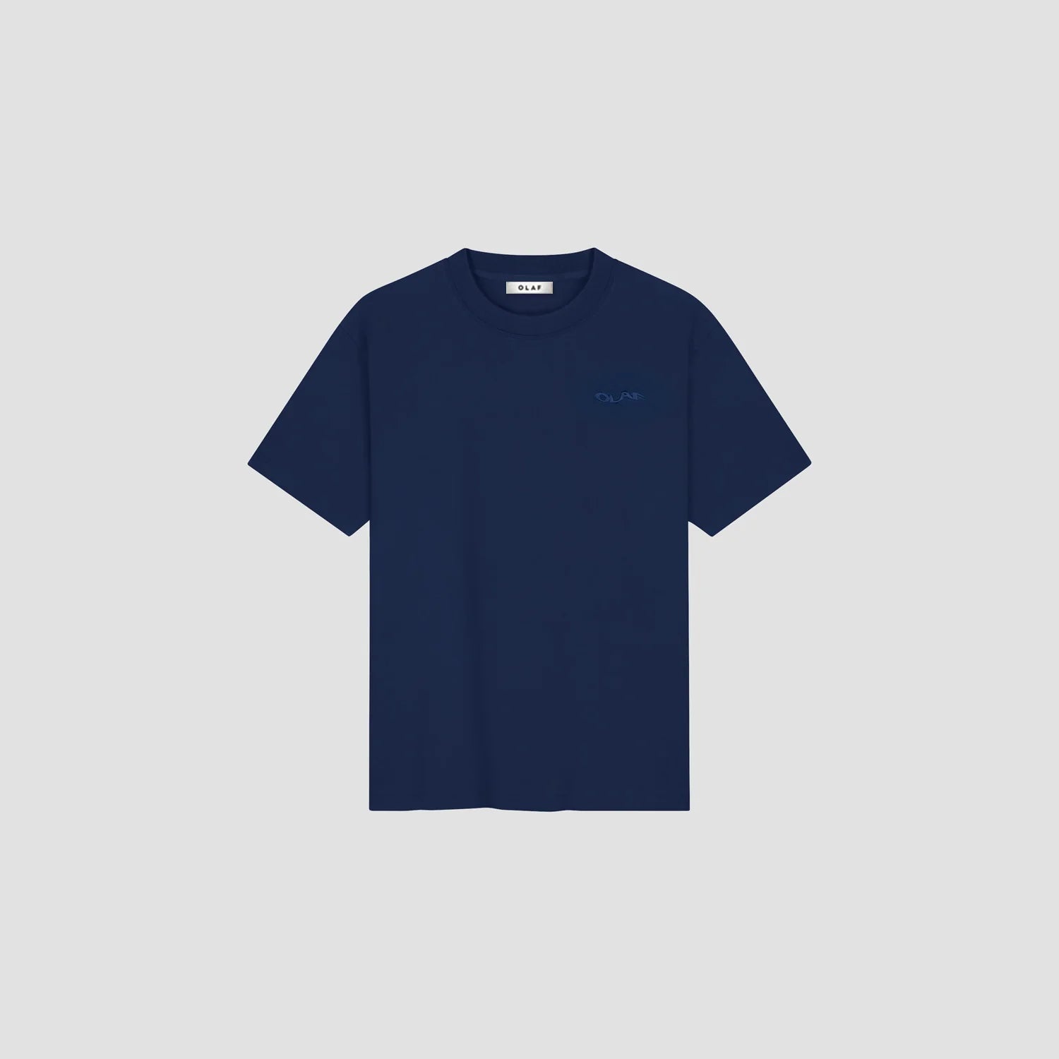 OLAF RIPSTOP APPLIQUE RELAXED TEE  Navy