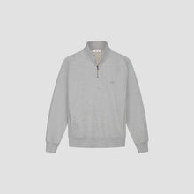 Afbeelding in Gallery-weergave laden, OLAF SIGNATURE ZIP MOCK Heather Grey