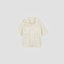 Afbeelding in Gallery-weergave laden, OLAF FACE LOGO KNIT POLO