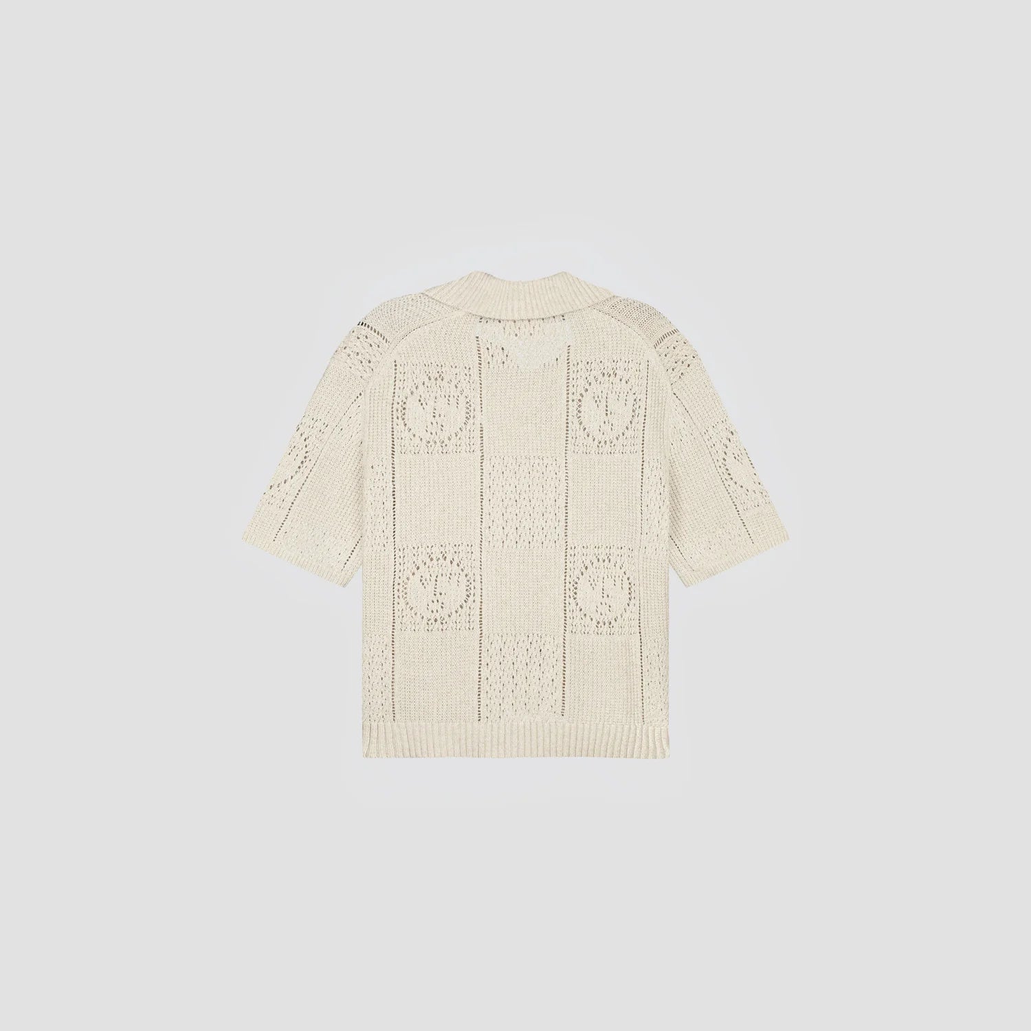 OLAF FACE LOGO KNIT POLO