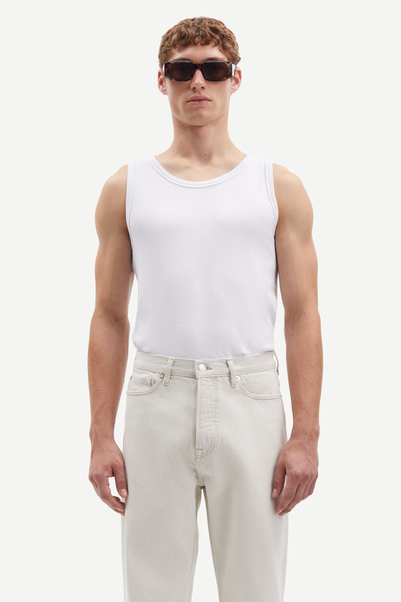 SAMSOE SAMSOE Salars tank top 7542 White