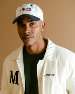 MERCER THE VARSITY POLO Off-White