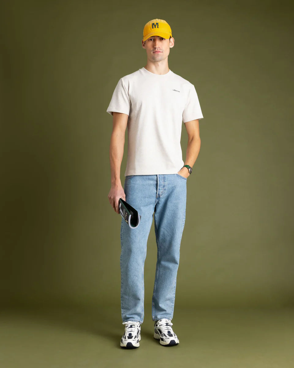 MERCER The Mercer Logo Tee Off White