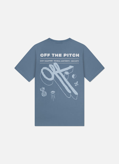 OFF THE PITCH ELEMENT REGULAR TEE Stone Wash