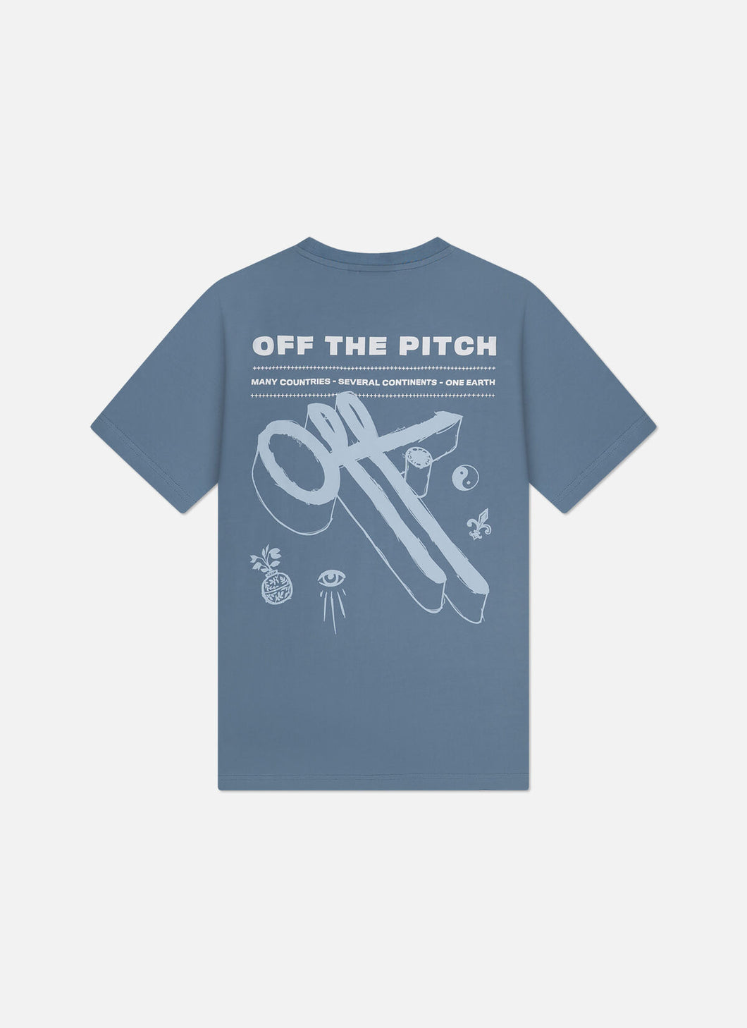 OFF THE PITCH ELEMENT REGULAR TEE Stone Wash