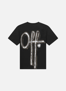 OFF THE PITCH LANDSCAPE REGULAR TEE Black
