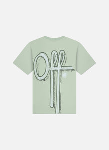 OFF THE PITCH LANDSCAPE REGULAR TEE Mint